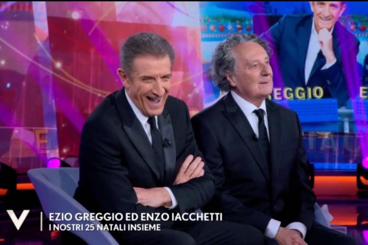 Ezio Greggio ed Enzino Iacchetti