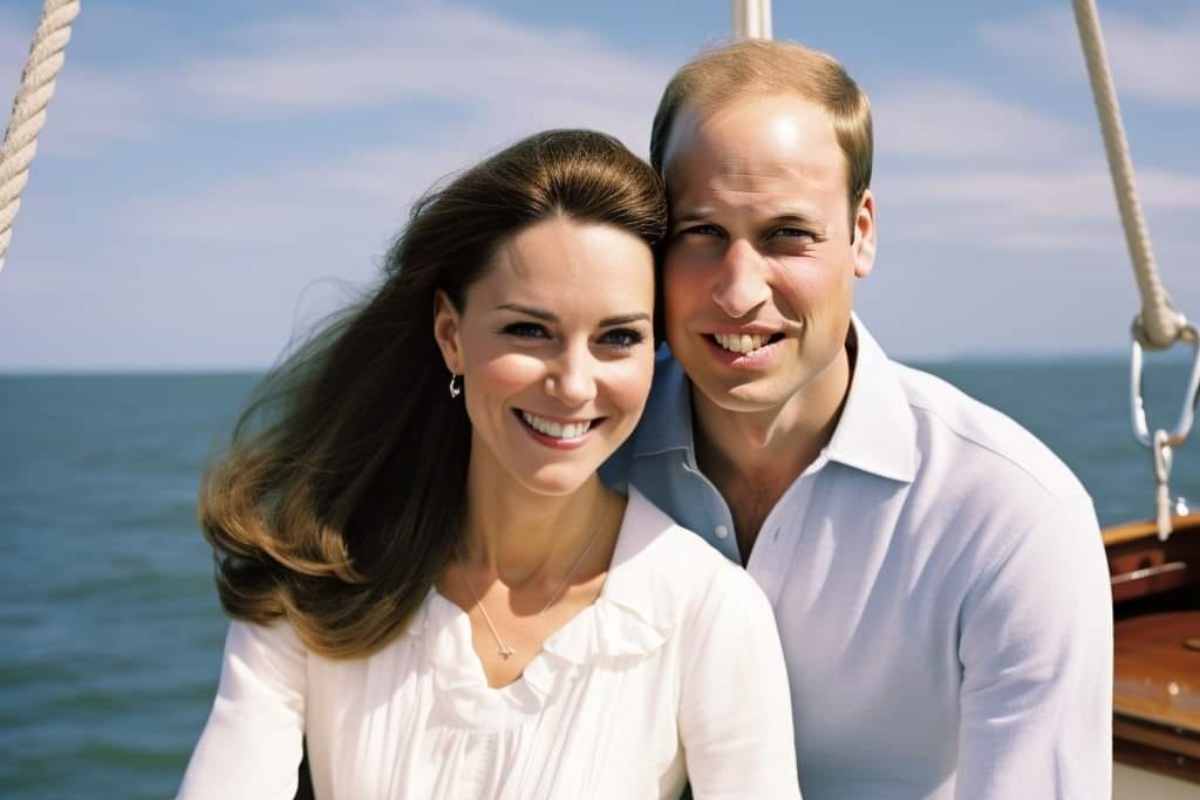 Kate Middleton e il marito 