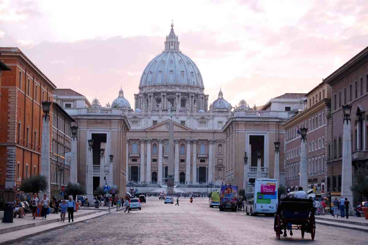 Via delle Conciliazione che porta a San Pietro